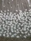 Luxury / Gorgeous White Handmade  Appliques Chapel Train 3.5 m Wedding Veils 2025