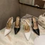 Été Sexy Mode Blanche Soirée Sandales Femme Talons Hauts 2022 Bride Cheville 11 cm Talons Aiguilles À Bout Pointu Sandales Femme