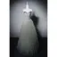 Charmant Vert Cendré Perlage Paillettes Robe De Soirée 2026 Princesse Bustier Sans Manches Dos Nu Longue Robe De Ceremonie