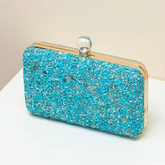 Amazing Unique Fashion Mint Green Rhinestone Evening Party Alloy Clutch Bags 2025
