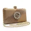 Bling Bling Svart Rhinestone Paljetter Aften Clutch Veske 2023