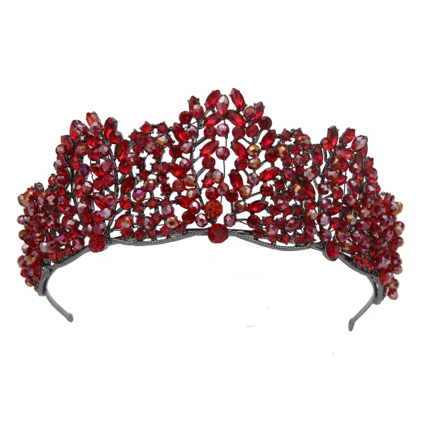 Baroque Multi-Couleurs Faux Diamant Perle Accessoire Cheveux Mariage 2024 Alliage Mariage Accessorize