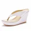 Bohemia Fashion Black Beach Open / Peep Toe Womens Sandals 2024 9 cm Wedges Sandals