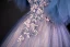 Vintage / Retro Ocean Blue Beading Sequins Prom Dresses 2023 Ball Gown Off-The-Shoulder Short Sleeve Backless Floor-Length / Long Formal Dresses