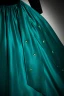 Vintage Dunkelgrün Satin Ballkleider 2024 Ballkleid V-Ausschnitt Lange Ärmel Rückenfreies Lange Ball Festliche Kleider