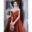 Audrey Hepburn Style Red Bow Strapless Prom Dresses 2022 A-Line / Princess Sleeveless Backless Floor-Length / Long Prom Formal Dresses