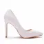 Schöne Weiß Büro OL Pumps 2023 11 cm Stilettos Spitzschuh Pumps Hochhackige
