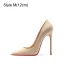Fashion Black Suede Evening Party Pumps 2023 12 cm Stiletto Heels Pointed Toe Pumps High Heels