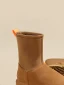Comfortable Brown Winter Street Wear Snow Boots 2024 Womens Boots Leather Round Toe Womens Boots