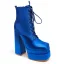 Ungewöhnlich Schwarz Cocktail Stiefel Damen 2023 Wasserdichte 14 cm Thick Heels Quadratische Zehe Stiefel Hochhackige