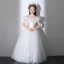 Cinderella White Butterfly Appliques Prom Flower Girl Dresses 2022 Ball Gown V-Neck Short Sleeve Backless Floor-Length / Long Flower Girl Dresses