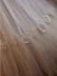 Schöne Weiß Applikationen Leichtes Brautkleider / Hochzeitskleider 2024 Ballkleid Off Shoulder Ärmellos Rückenfreies Lange Hochzeit