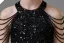 Bling Bling Black Beading Sequins Birthday Flower Girl Dresses 2024 Ball Gown Scoop Neck Sleeveless Backless Floor-Length / Long