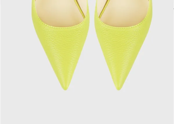 Moda Verde Salvia Oficina OL Cuero Tacones 2025 10 cm Stilettos / Tacones De Aguja Punta Estrecha Tacones High Heels