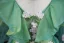 Flower Fairy Sage Green Appliques Lace Flower Birthday Flower Girl Dresses 2024 Ball Gown V-Neck Bell sleeves Court Train Flower Girl Dresses