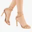 Fashion Brown Street Wear Summer Womens Sandals 2022 Ankle Strap 11 cm Stiletto Heels Open / Peep Toe Sandals High Heels