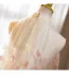 Flower Fairy Blushing Pink Appliques Prom Dresses 2025 A-Line / Princess High Neck Sleeveless Floor-Length / Long Tulle Formal Dresses