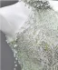 Sparkly Sexy Sage Green Beading Pearl Sequins Prom Dresses 2026 A-Line / Princess High Neck Sleeveless Backless Floor-Length / Long Formal Dresses