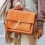 Vintage / Retro Brown Leather Street Wear Women's Bags 2022 Tote Bag Shoulder Bags