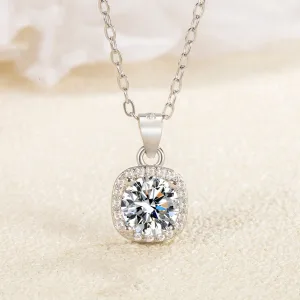 Charming Silver Sterling Silver Rhinestone Necklaces Accessories 2023