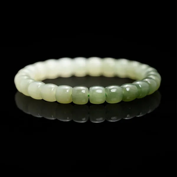 Simple Fait main Dégradé De Couleur Vert Jade Bracelets Accessorize 2026