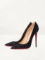Sexy Zwarte Avond Pailletten Pumps 2023 Leer 12 cm Naaldhakken / Stiletto Spitse Neus Pumps Hoge Hakken