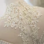 Charming Silver Beading Tassel Sequins Lace Flower Evening Dresses 2023 Trumpet / Mermaid High Neck Sleeveless Floor-Length / Long Evening Party Formal Dresses