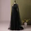 Elegant Hvide Rhinestone Gallakjoler 2024 Havfrue Høj Hals Ærmeløs Lange Galla Kjoler