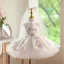 Vintage / Retro Ivory Appliques Beading Pearl Sequins Birthday Flower Girl Dresses 2026 Ball Gown Sleeveless Backless Short