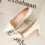 Sexy Black Patent Leather Evening Party Pumps 2022 Rivet 6 cm Stiletto Heels Pointed Toe Pumps High Heels