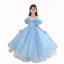 Chic / Beautiful Silver Star Sequins Birthday Flower Girl Dresses 2023 A-Line / Princess Scoop Neck Ruffle Short Sleeve Backless Floor-Length / Long Flower Girl Dresses