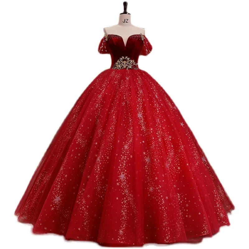 strapless open back dress Red Straps Tulle Sweet 16 Dresses, A Line Cute Sleeveless Mini Homecom –  cherishgirls main image 0