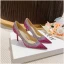 Sparkly Ocean Blue Sequins Evening Party Pumps 2023 Leather 8 cm Stiletto Heels Pointed Toe Pumps High Heels
