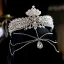 Bling Bling Sølv Perle Rhinestone Legering Har Tilbehor Brudesmykker 2023