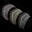 Bling Bling Roos Goud Rhinestone Legering Bruids Haaraccessoires 2024 Huwelijk Accessoires
