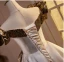 Elegant Satin Prom Dresses 2024 Ball Gown Off-The-Shoulder Short Sleeve Backless Floor-Length / Long Prom Formal Dresses