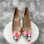 Fancy Multi-Colors Doodle Outdoor / Garden Pumps 2023 12 cm Stiletto Heels Pointed Toe Pumps High Heels