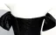 Chic / Beautiful Black Evening Dresses 2026 Trumpet / Mermaid Off-The-Shoulder Short Sleeve Backless Floor-Length / Long Formal Dresses