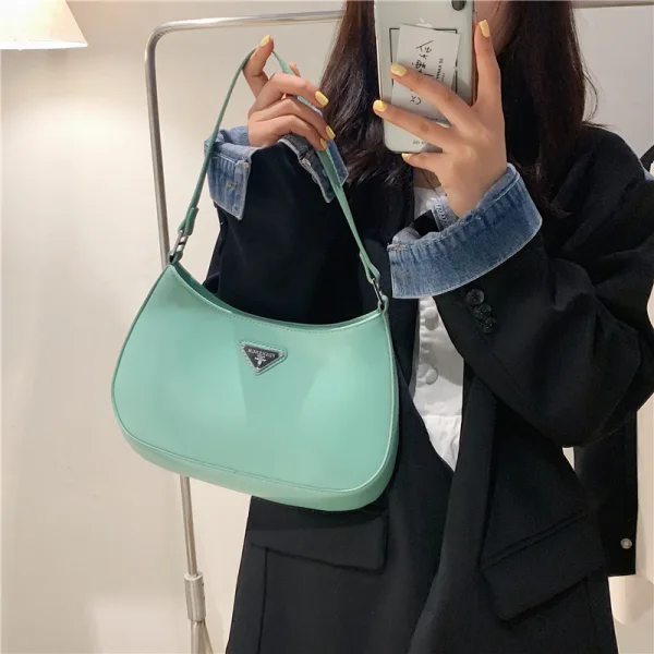 Simple Désinvolte Vert Citron Sacs à bandoulière Sacs Pour Femmes 2023