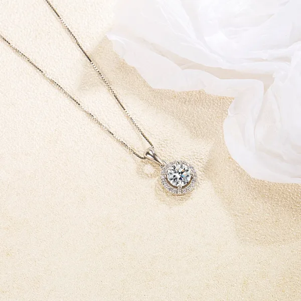 Mode Silver Saterling Silver Rhinestone Halsband Tillbehör 2023