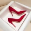 Chic / Beautiful Black Satin Office OL Pumps 2024 12 cm Stiletto Heels Pointed Toe Pumps High Heels