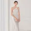 Sparkly Beige Sequins Evening Dresses 2022 A-Line / Princess One-Shoulder Sleeveless Backless Floor-Length / Long Evening Party Formal Dresses
