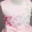 Lovely Blushing Pink Butterfly Appliques Birthday Flower Girl Dresses 2024 Ball Gown Scoop Neck Sleeveless Bow Sash Floor-Length / Long