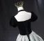 Elegante Schwarz Ballkleider 2025 Ballkleid Eckiger Ausschnitt Geschwollenes Kurze Ärmel Rückenfreies Lange Ball Festliche Kleider