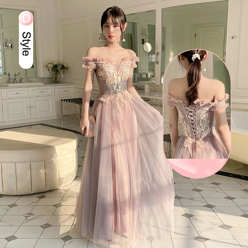 long orange evening dress Burgundy Satin Maxi Bridesmaid Dresses BABARONI V-neck Spaghetti Straps Wedding Formal Gown with Pockets main image 1
