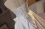 Vintage / Retro White Satin Wedding Dresses 2025 A-Line / Princess Strapless Sleeveless Backless Floor-Length / Long