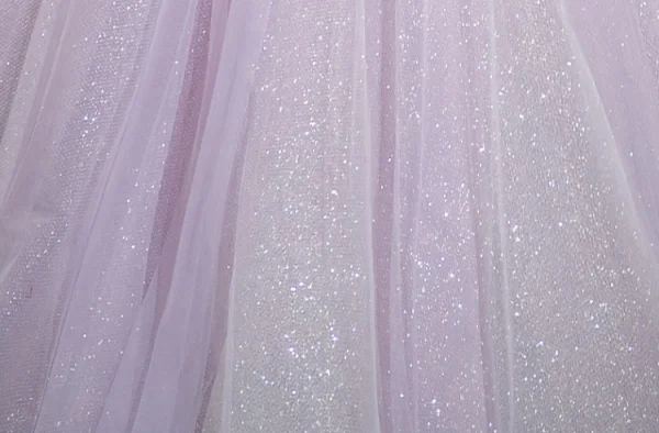 Bling Bling Lavender Glitter Appliques Prom Dresses 2024 Ball Gown Strapless Sleeveless Backless Floor-Length / Long Prom Formal Dresses
