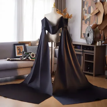 Inhabituel Noire Fait Main Soirée Vestes Enveloppements Châle 2025