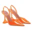 Sexy Transparent Silver Evening Party Summer Womens Sandals 2022 9 cm Stiletto Heels Pointed Toe Womens Sandals High Heels