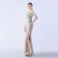 Sexy Black Sequins Evening Dresses 2024 Trumpet / Mermaid Strapless Tassel Sleeveless Backless Floor-Length / Long Evening Party Formal Dresses